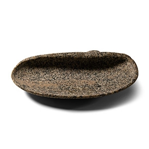 Egyptian Diorite Shell-Shaped Bowl