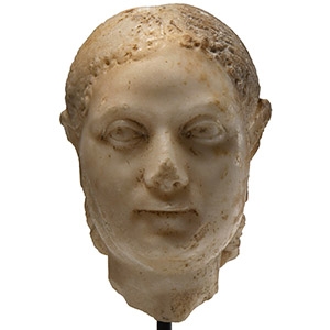 Marble Head of a Young Woman