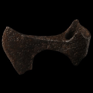 Viking Iron Bearded Axehead