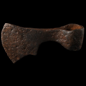 Viking Iron Bearded Axehead