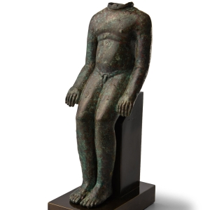 Large Egyptian Bronze Body of Horus-Harpocrates