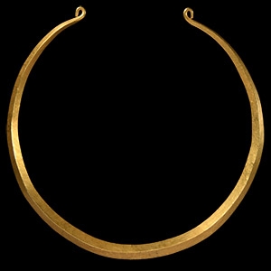 Celtiberian Gold Neck Torc
