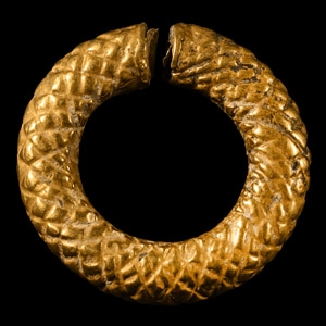 Achaemenid Gold Hair Ring