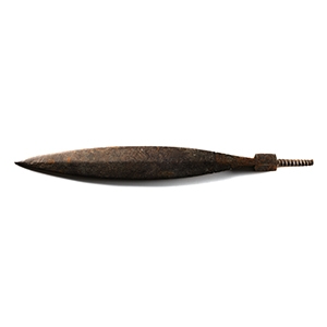 Maasai Leaf-Shaped Iron Spear