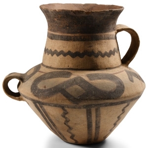 Chinese Painted Terracotta Neolithic Jar