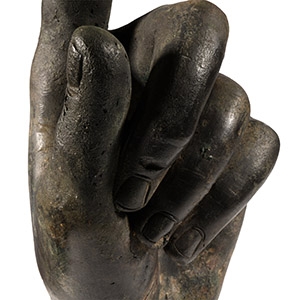 Bronze Left Hand
