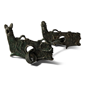 Luristan Horse Bit with Animals