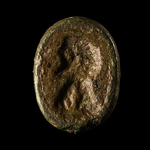 Roman British Ring Gemstone with Portrait