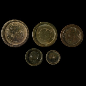 Post Medieval Bronze Trade Weight Collection