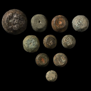 Byzantine Bronze Weight Collection