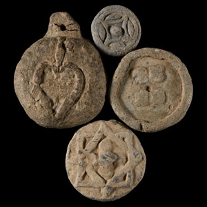 Medieval Lead Weight Collection