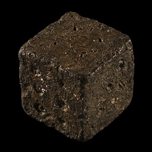 Large Romano-British Published Lead Gaming Dice