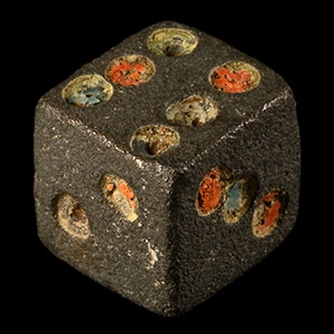 Romano-British Enamelled Gloucester Bronze Gaming Dice