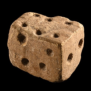Very Large Roman Stone Gaming Dice