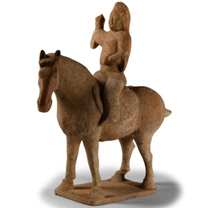 Tang Terracotta Horse and Rider