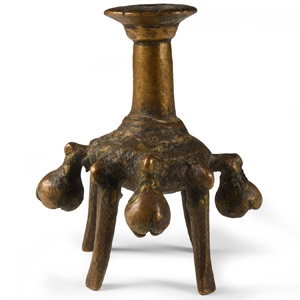 South East Asian Bronze Kohl Pot