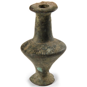Sassanian Bronze Kohl Pot