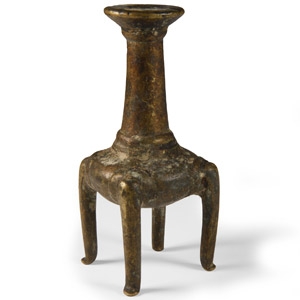 South East Asian Bronze Kohl Pot