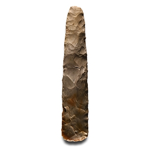 Stone Age Danish Knapped Stone Axehead