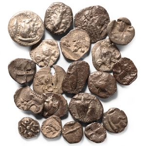 Ancient Greek Coins - Mixed AR Fractions Group [20]