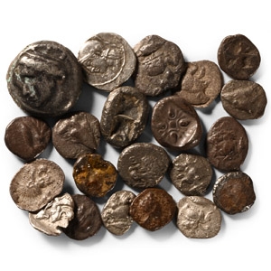 Ancient Greek Coins - Mixed AR Fractions Group [21]