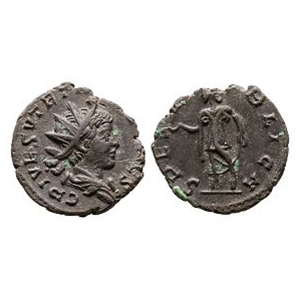 Ancient Roman Imperial Coins - Tetricus II - Spes AR Antoninianus