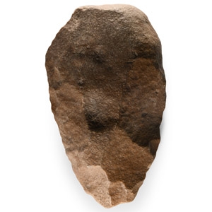 Stone Age Acheulian Cleaver Hand Axe
