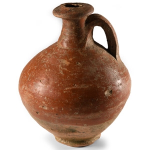 Roman Terracotta Wine Flagon