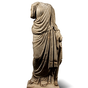 Marble Statue of a Goddess