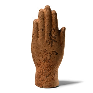 Etruscan Terracotta Votive Hand