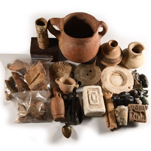 Group of Antiquities and Other Objects