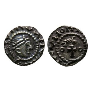 Anglo-Saxon Coins - Primary Phase - Series BI - Bird on Cross AR Sceatta