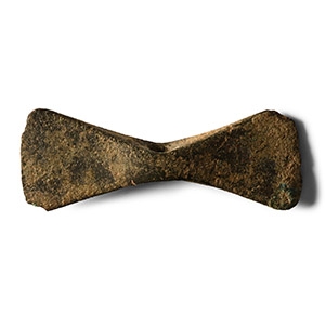 Roman Bronze Double-Axehead Pendant
