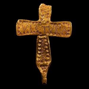 Lombardic Gold Cross for Agilulf