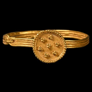 Late Roman Gold Bracelet for a Baby