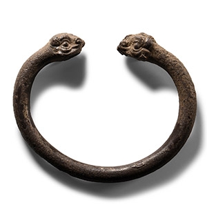 Late Achaemenid Silver Bracelet