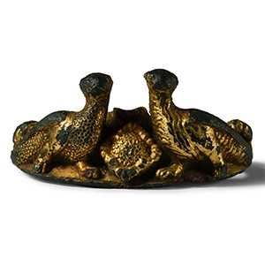 Norman Gilt Bronze Buckle