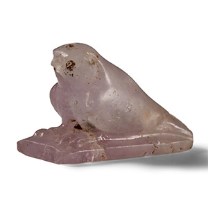 Egyptian Amethyst Horus Amulet