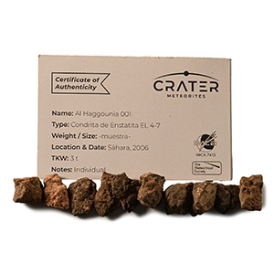 Natural History - Group of Al Haggounia 001 Meteorites