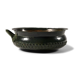 Bronze Age Decorated Bowl with Handle