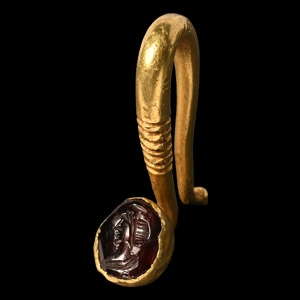 Hellenistic Gold Cloak Fastener