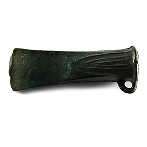 Large Bronze Age Looped and Socketted Axehead