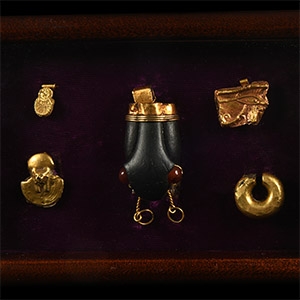 Egyptian Gold Pendant Collection