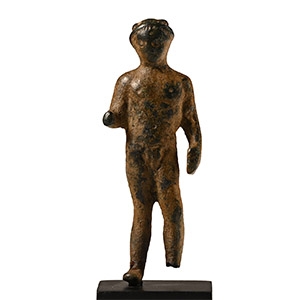 Roman Bronze Statuette of Mercury