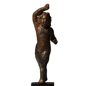 Bronze Statuette of a Putto