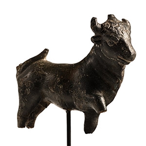 Roman Bronze Bull Statuette
