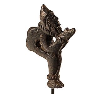 Roman Bronze Statuette of a Germanic Captive