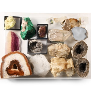 Natural History - Mixed Mineral Specimen Collection
