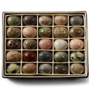 Natural History - Mixed Mineral Egg Collection