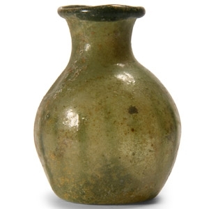 Late Roman Green Glass Vessel
